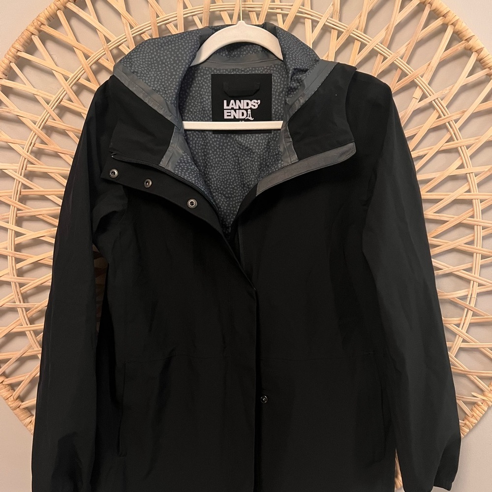 Lands' End Rain Coat